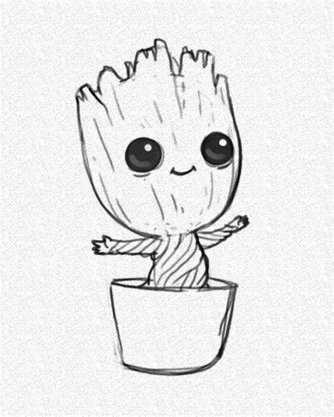 black and white cute drawings.